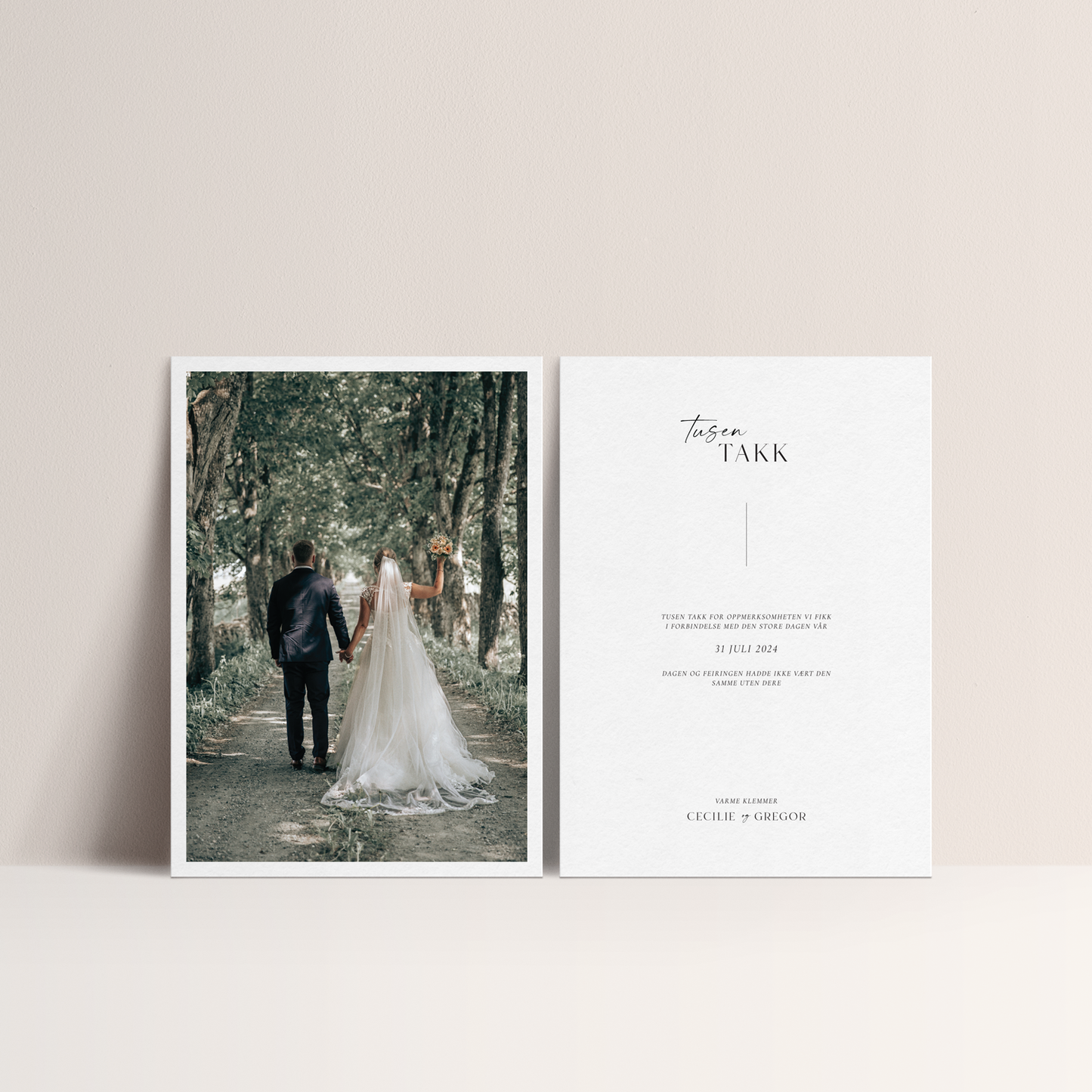 Takkekort - Modernline