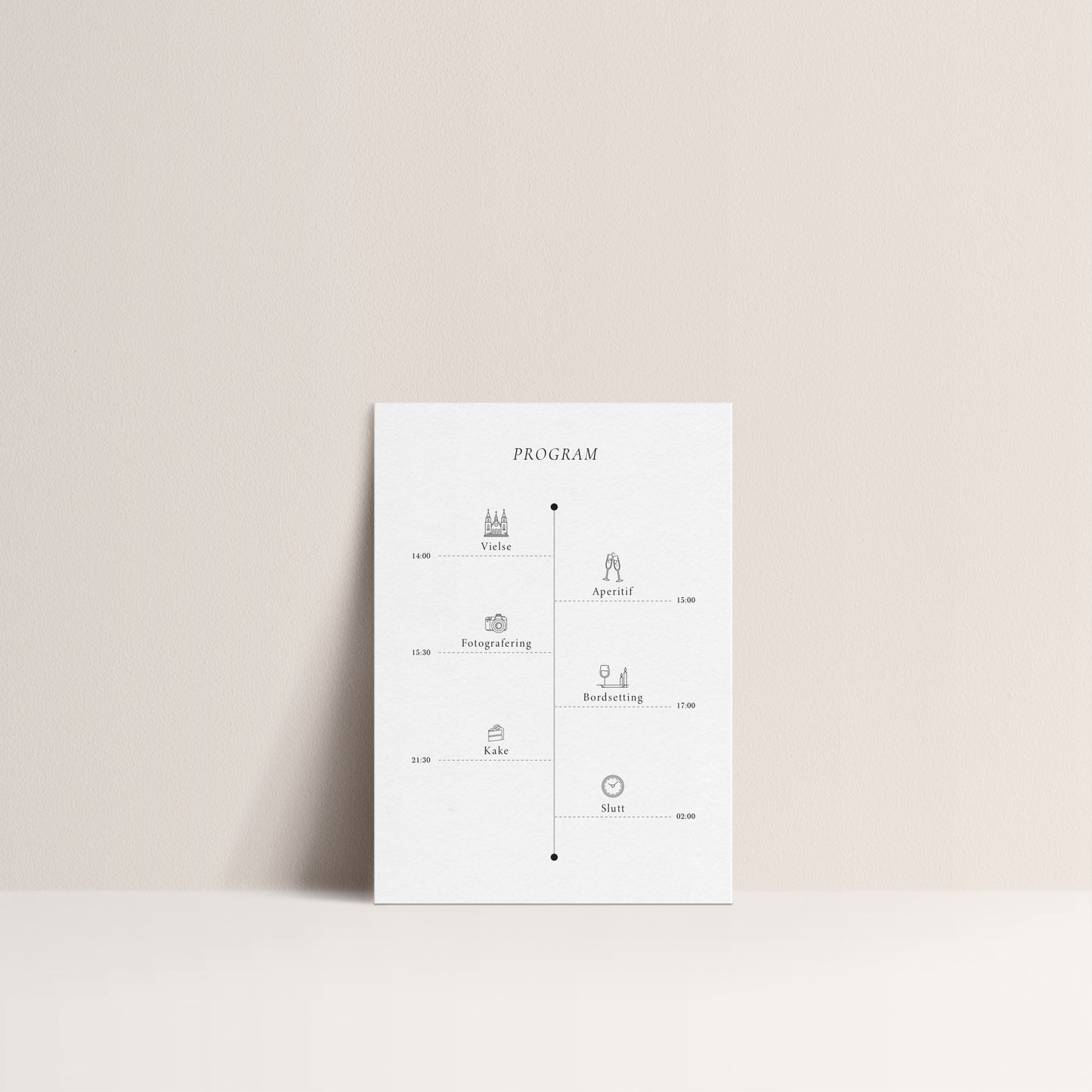 Programkort - Modernline