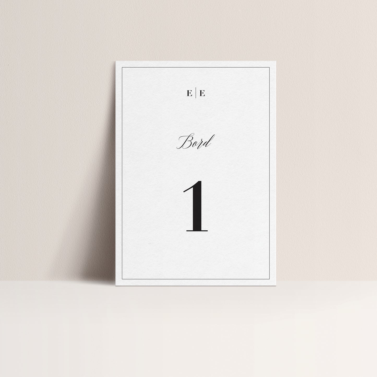 Bordnummer - Sage (12 pkn)