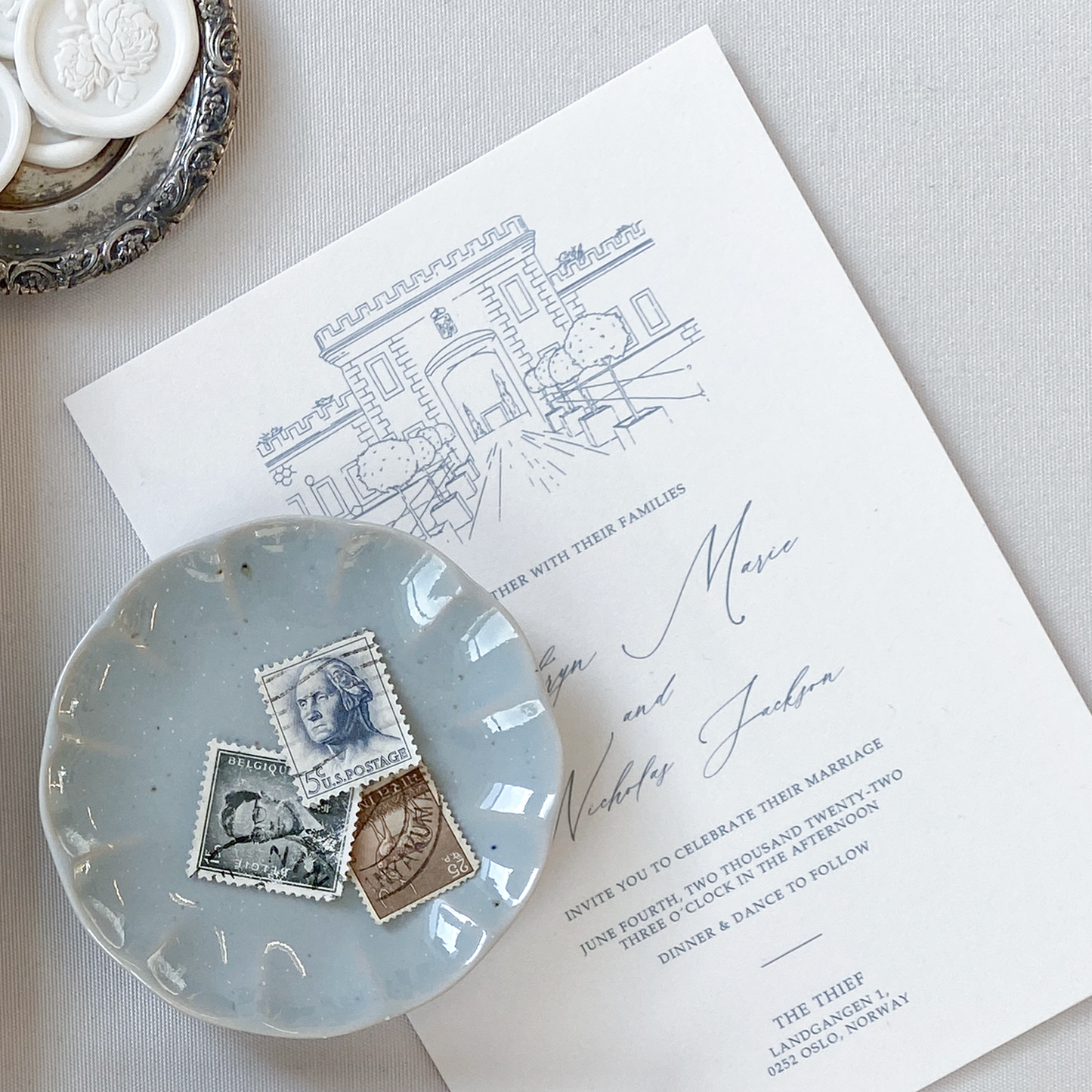 Illustrasjon - Bryllupslokale