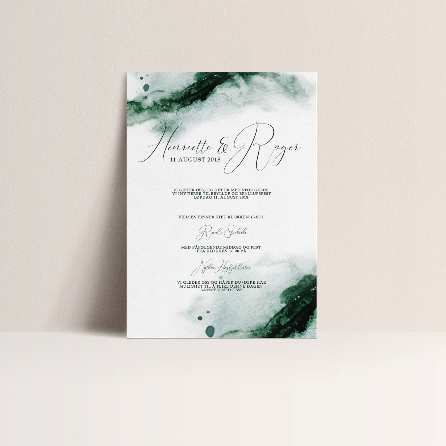 Wedding Invitations - Melody