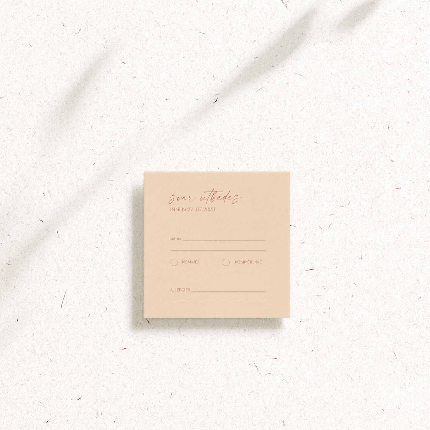 Velkommen/RSVP - Clementine