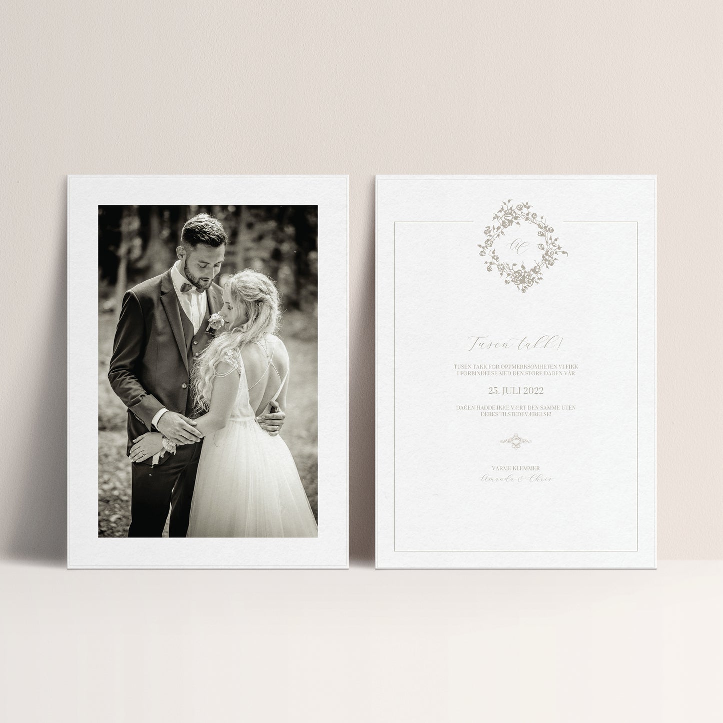 Takkekort - Elegance