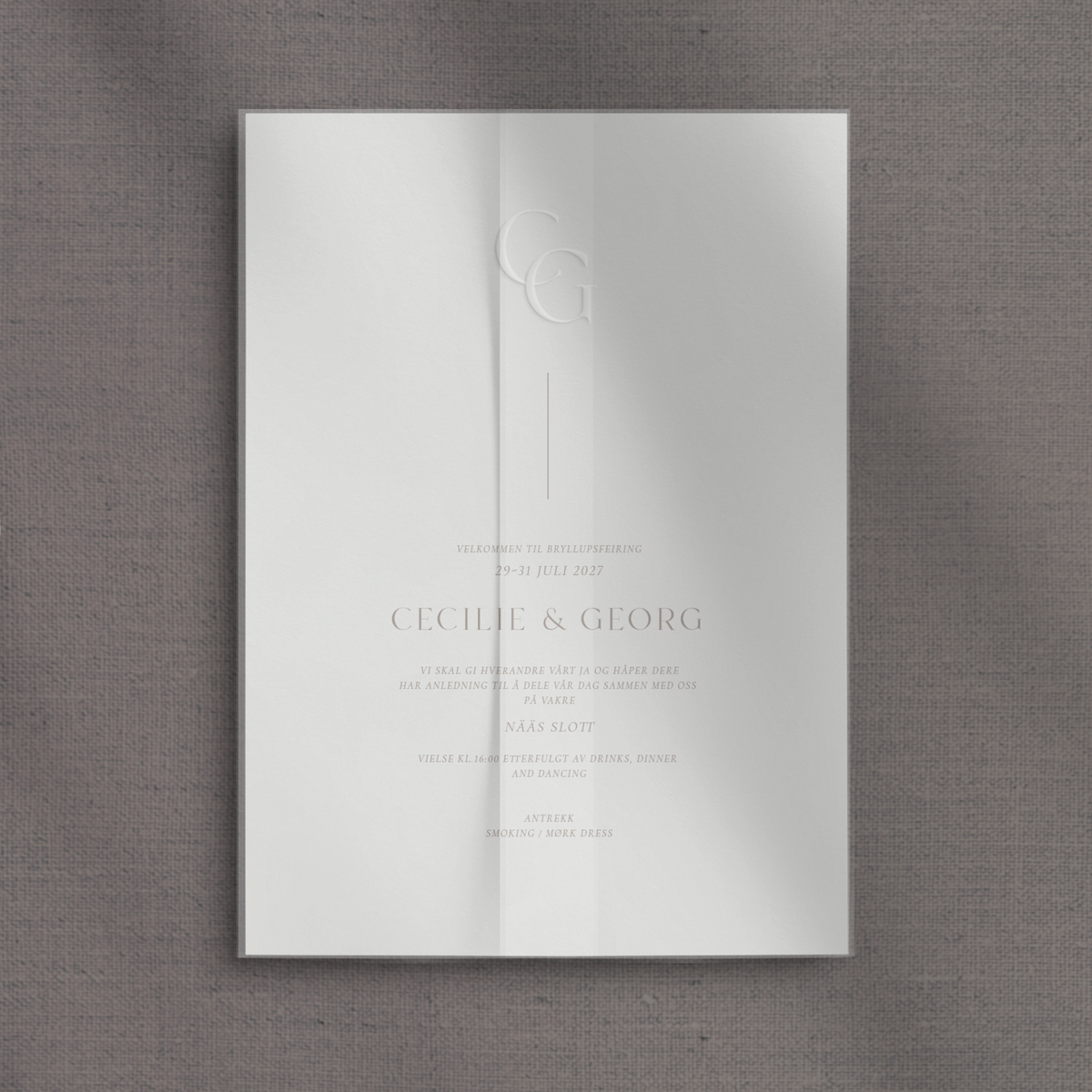 Vellum wrap - Luxe