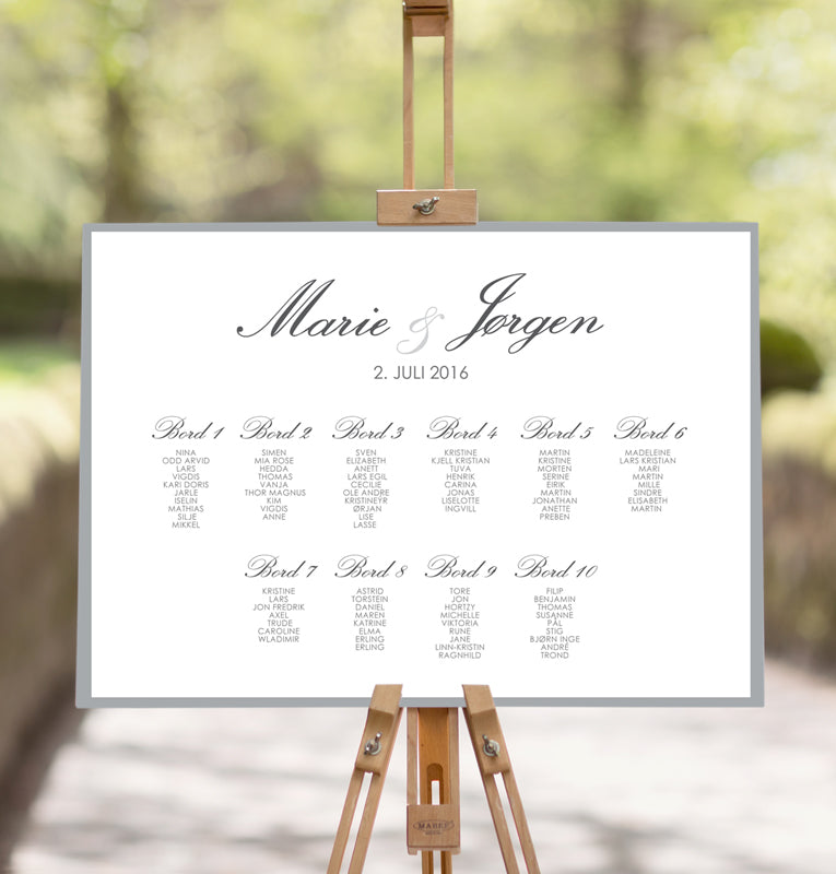 Bordkart - Classic Royale