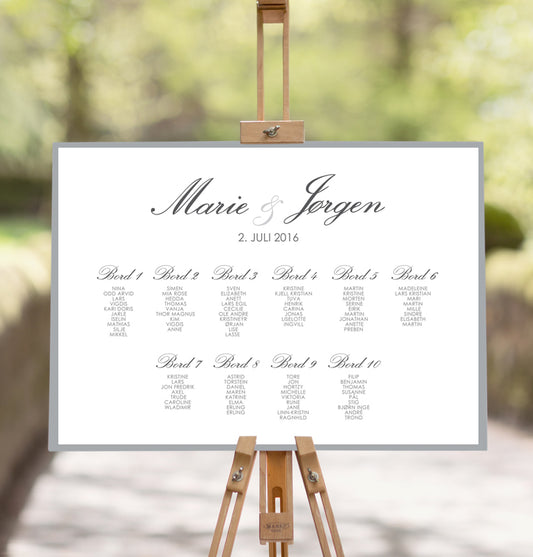 Bordkart - Classic Royale