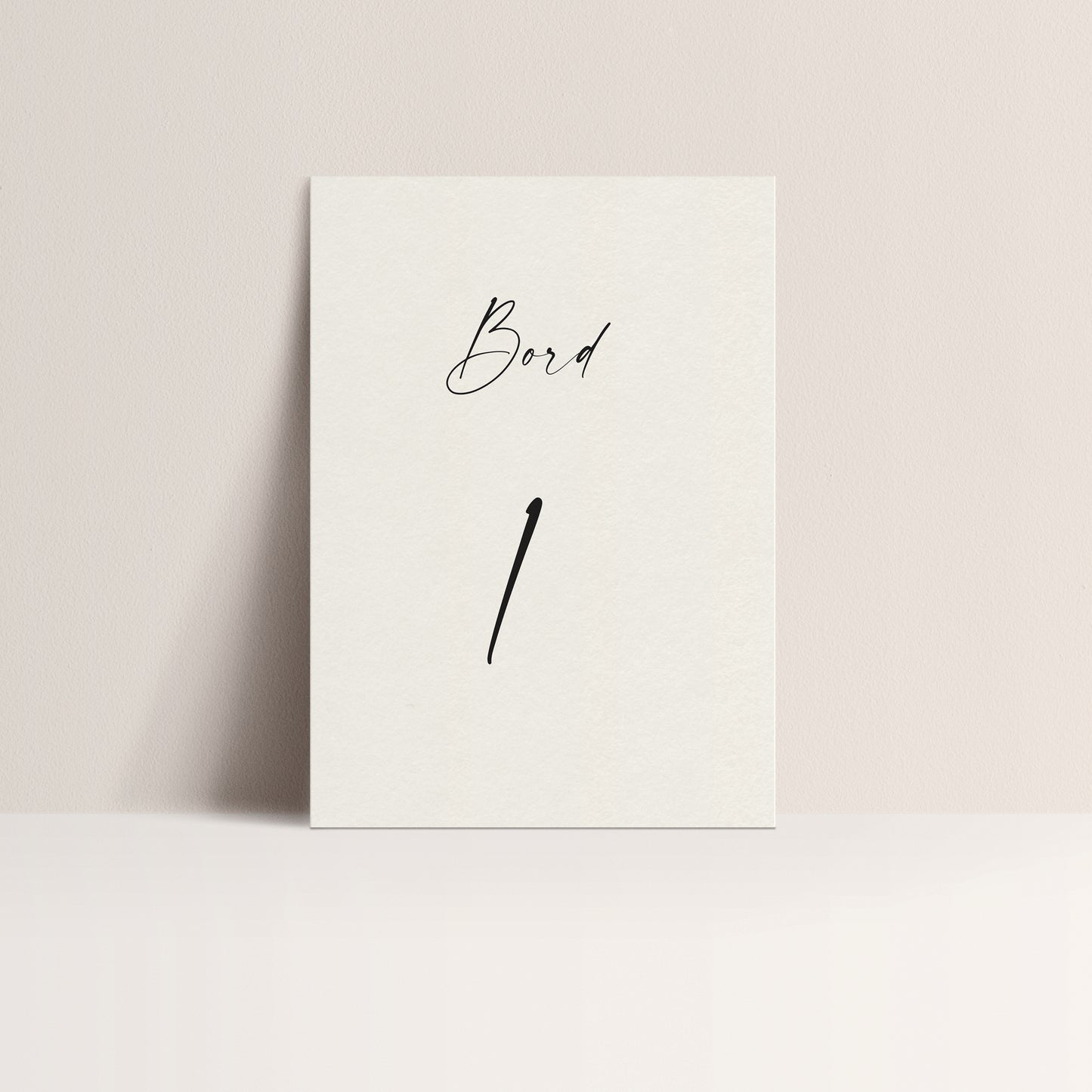 Bordnummer - Blossom (12 pkn)