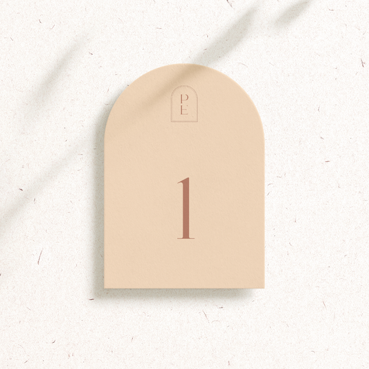 Bordnummer - Clementine (12 pkn)