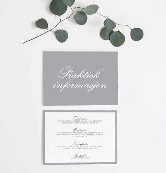 Infokort - Classic Royale