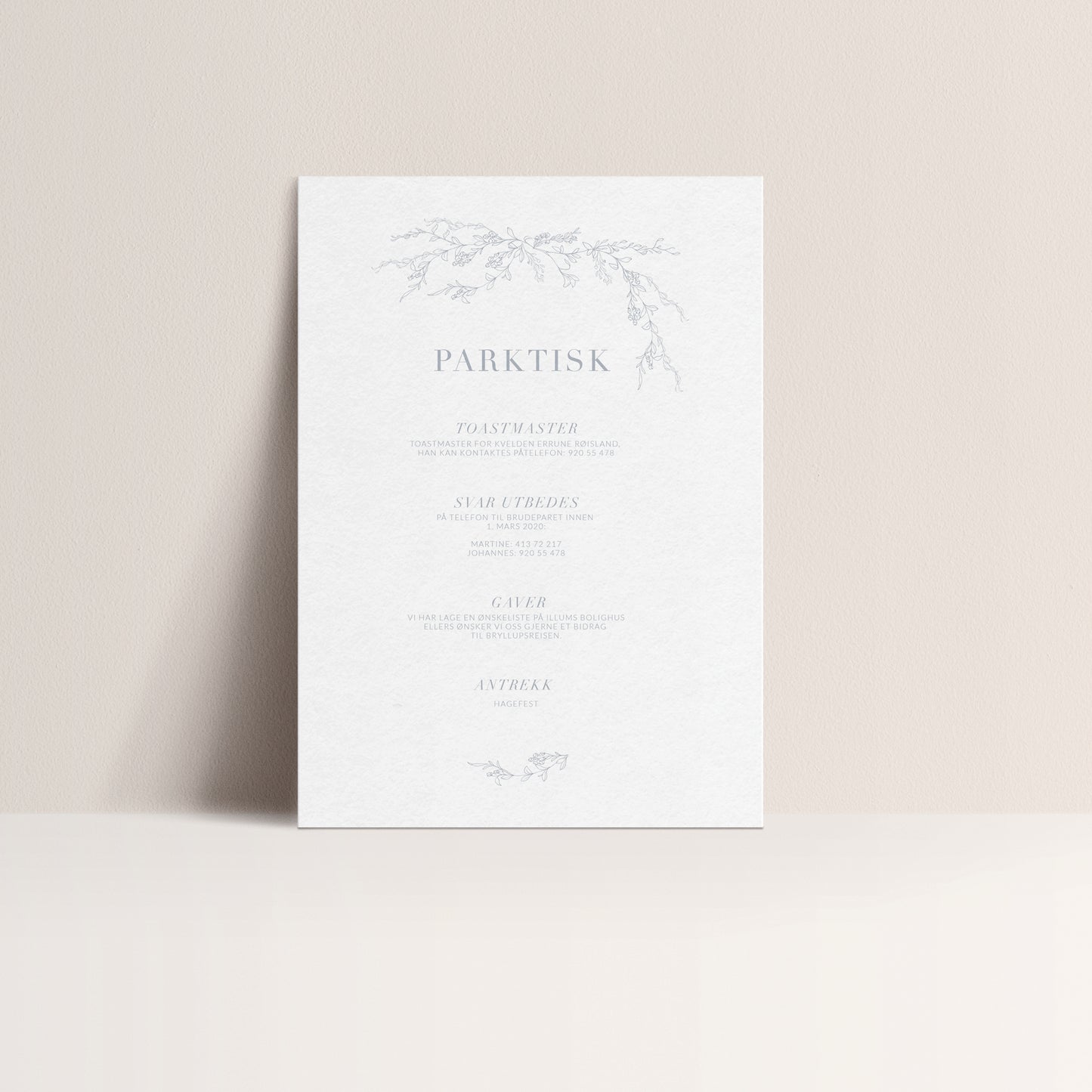 Infokort - Nordic Blues