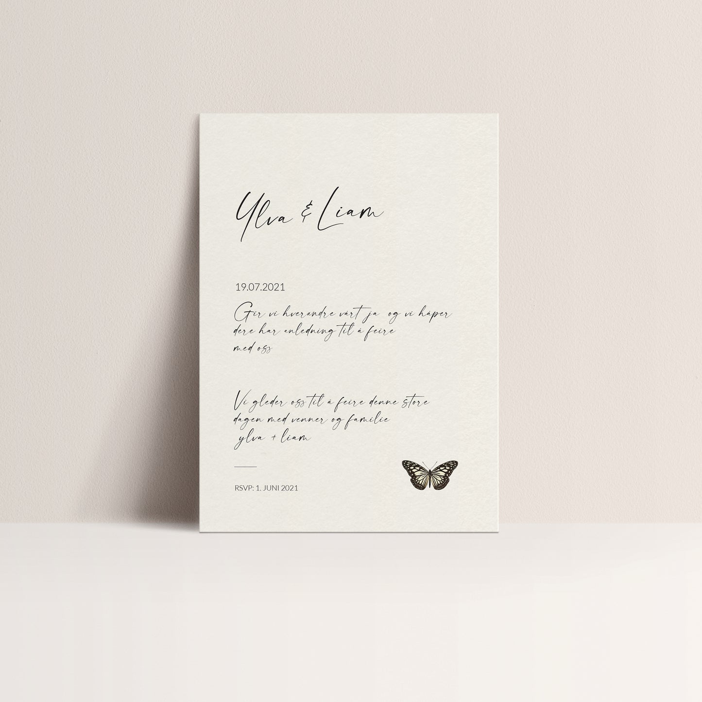 Bryllupsinvitasjoner - Blossom