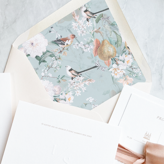 Konvolutt med liner - Luxe