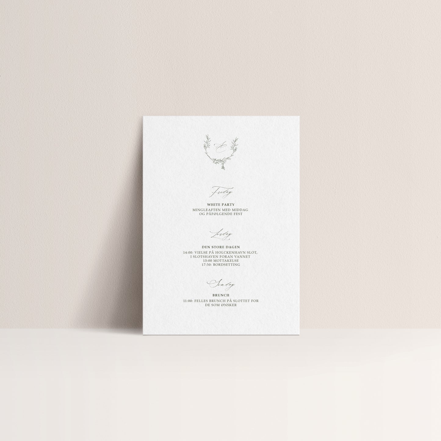 Programkort - Victoria