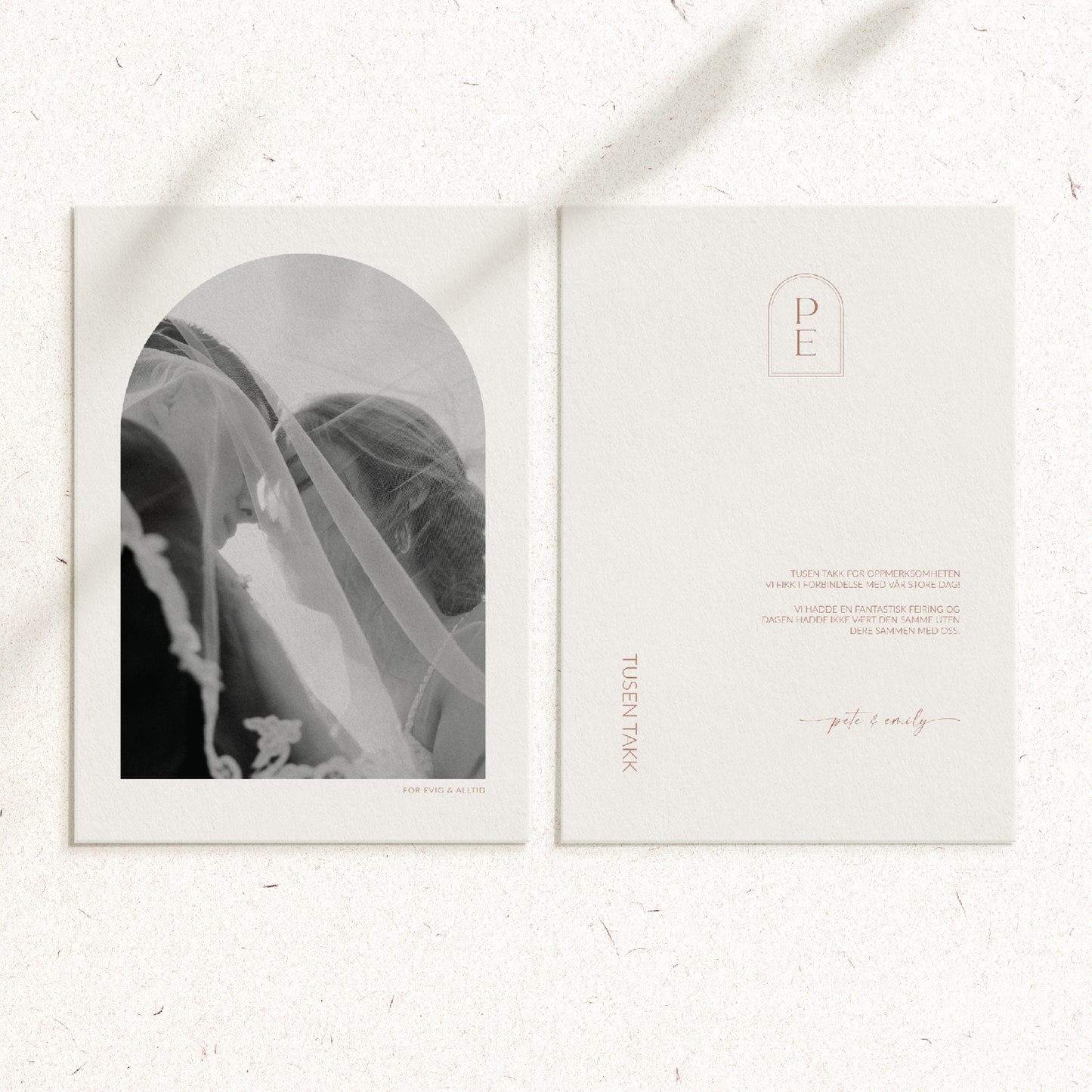 Takkekort - Clementine