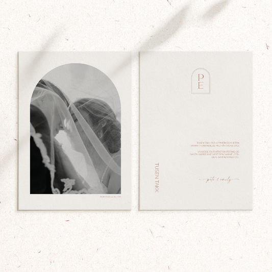 Takkekort - Clementine