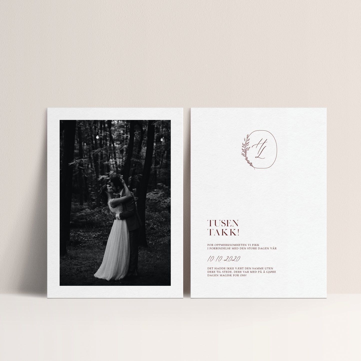 Takkekort - Adelaide